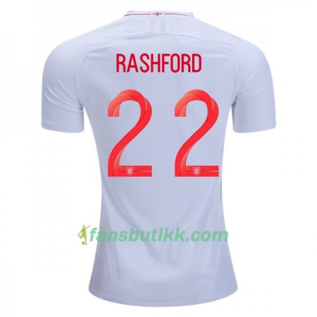 Fotball-VM 2018 England drakt Rashford 22 Hjemmetrøye